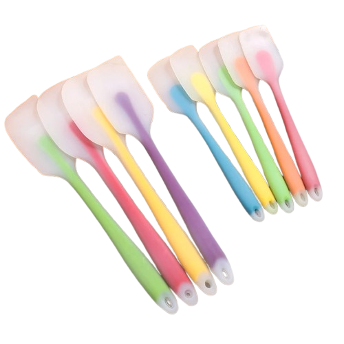 Spatule Silicone Multicolore | Résistante à la Chaleur - 8 pièces