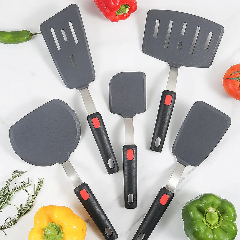 ensemble de spatules en silicone pour cuisson