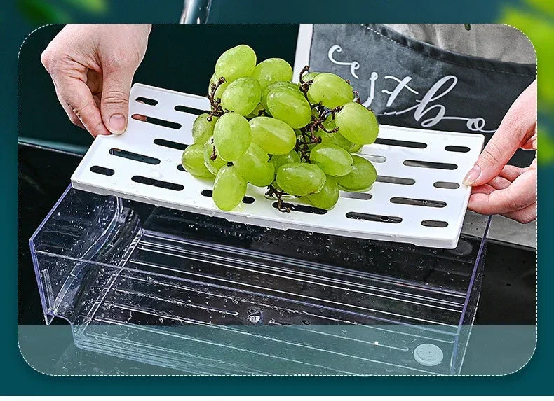 conteneur pour légumes dans réfrigérateur