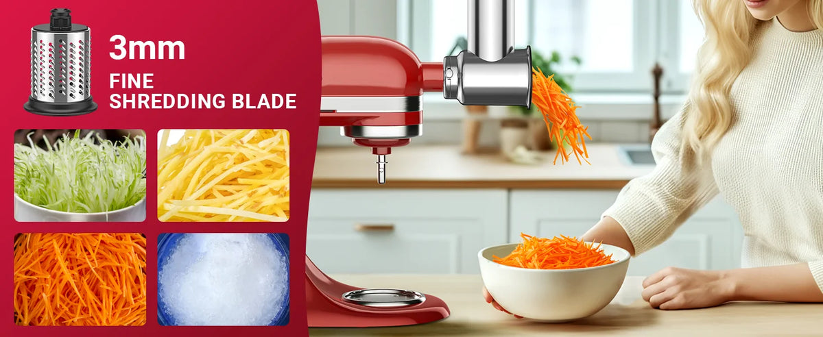 accessoires de découpe polyvalents pour KitchenAid