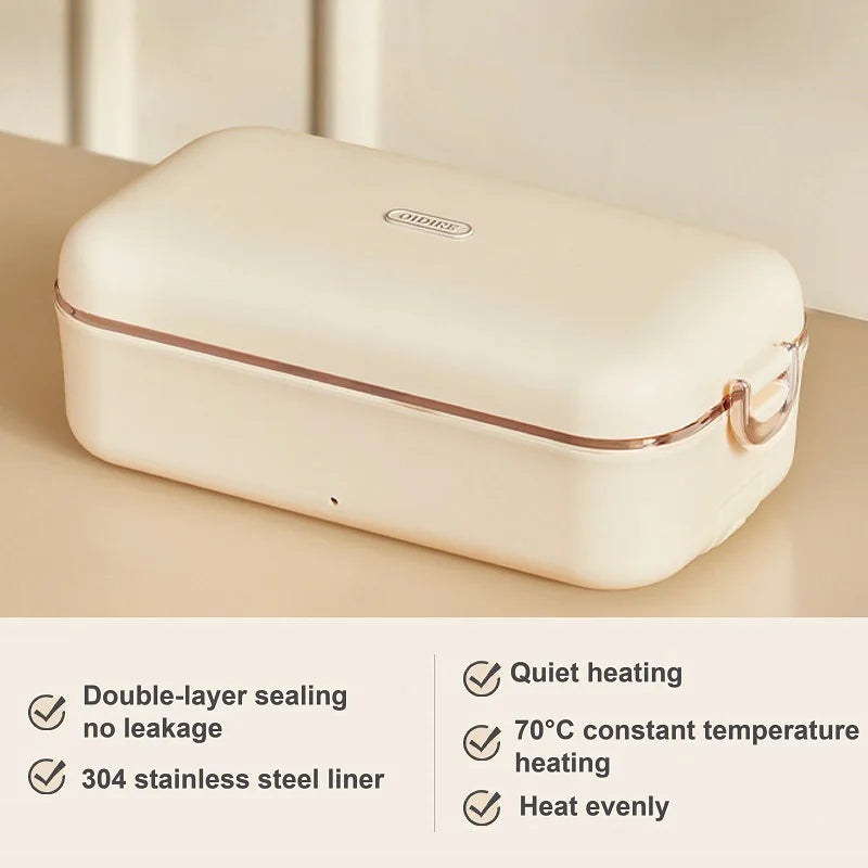lunch box gastronomique en acier inoxydable