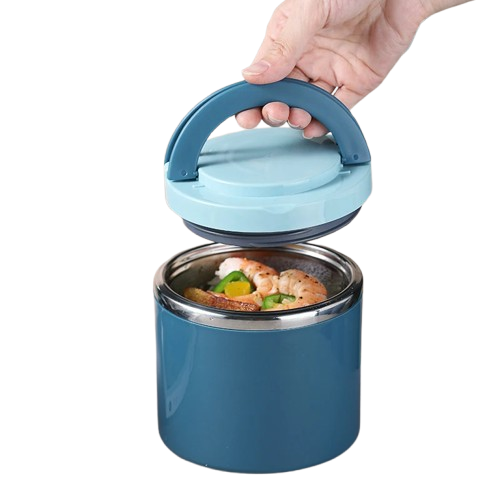 LunchBox Isotherme Inox 304 — Étanche, Double Paroi, 630 ml / 1 000 ml