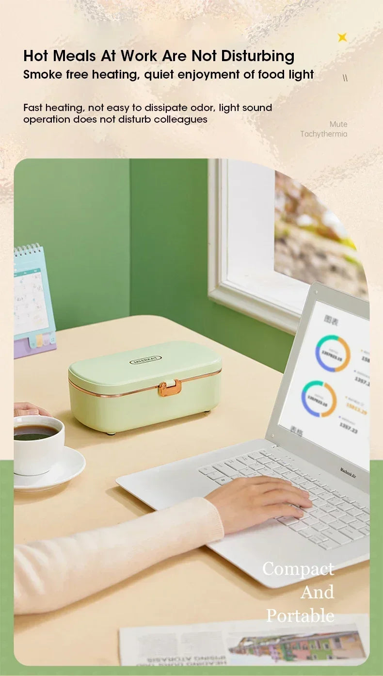 Lunch Box chauffante avec compartiments