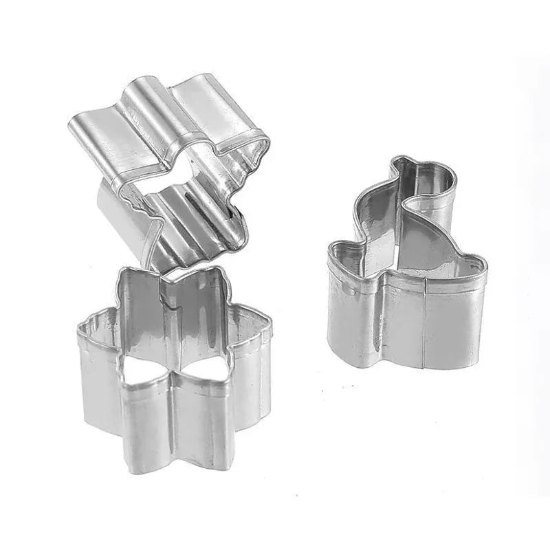 Set de 20 Emporte-pièces en Acier Inoxydable - Motifs de Noël emportepieces