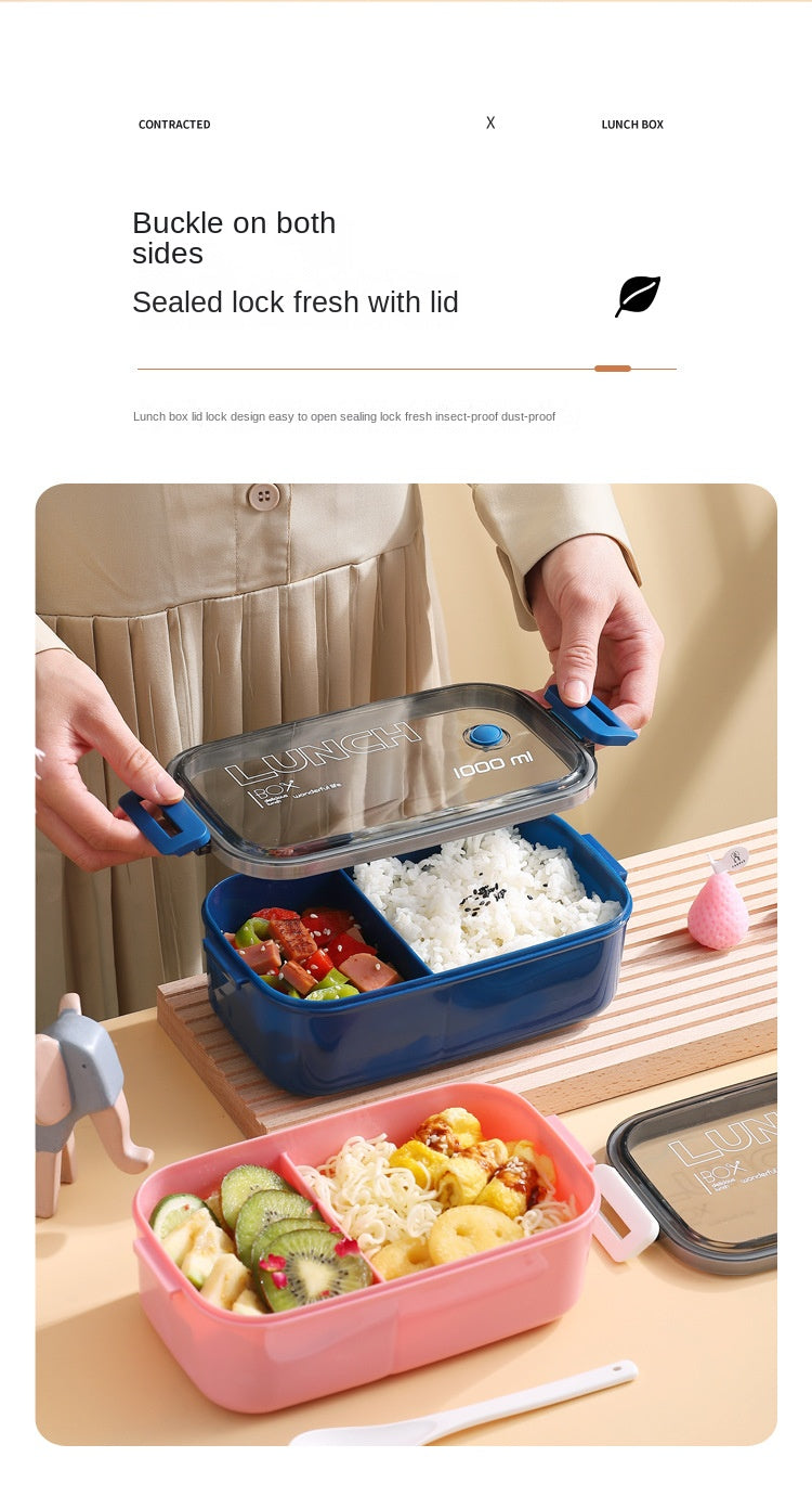 récipient pour lunch en plastique résistant