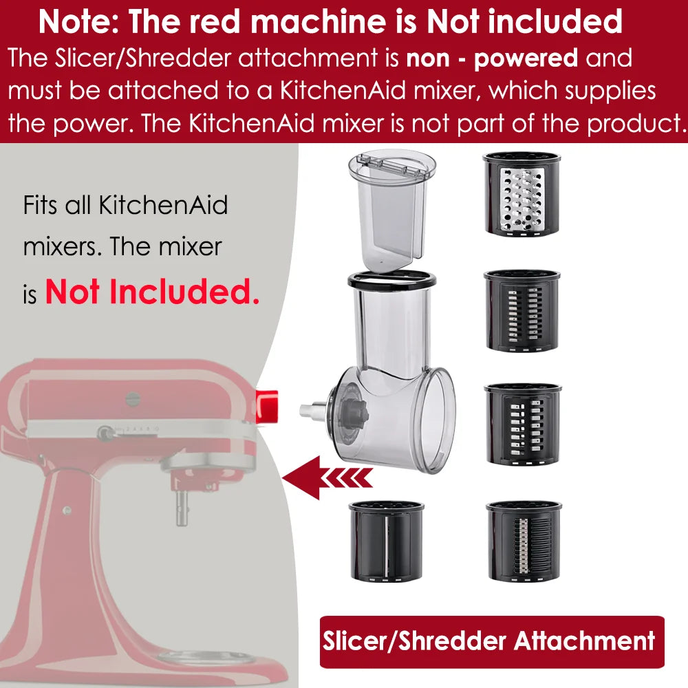 râpe KitchenAid pour des repas rapides