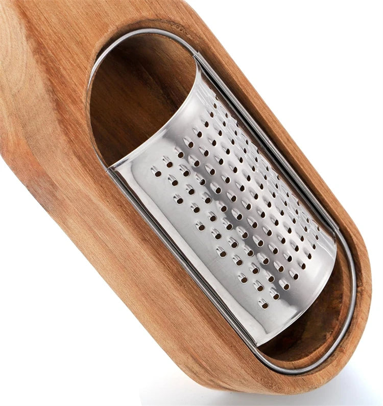 râpe à fromage ergonomique en acier
