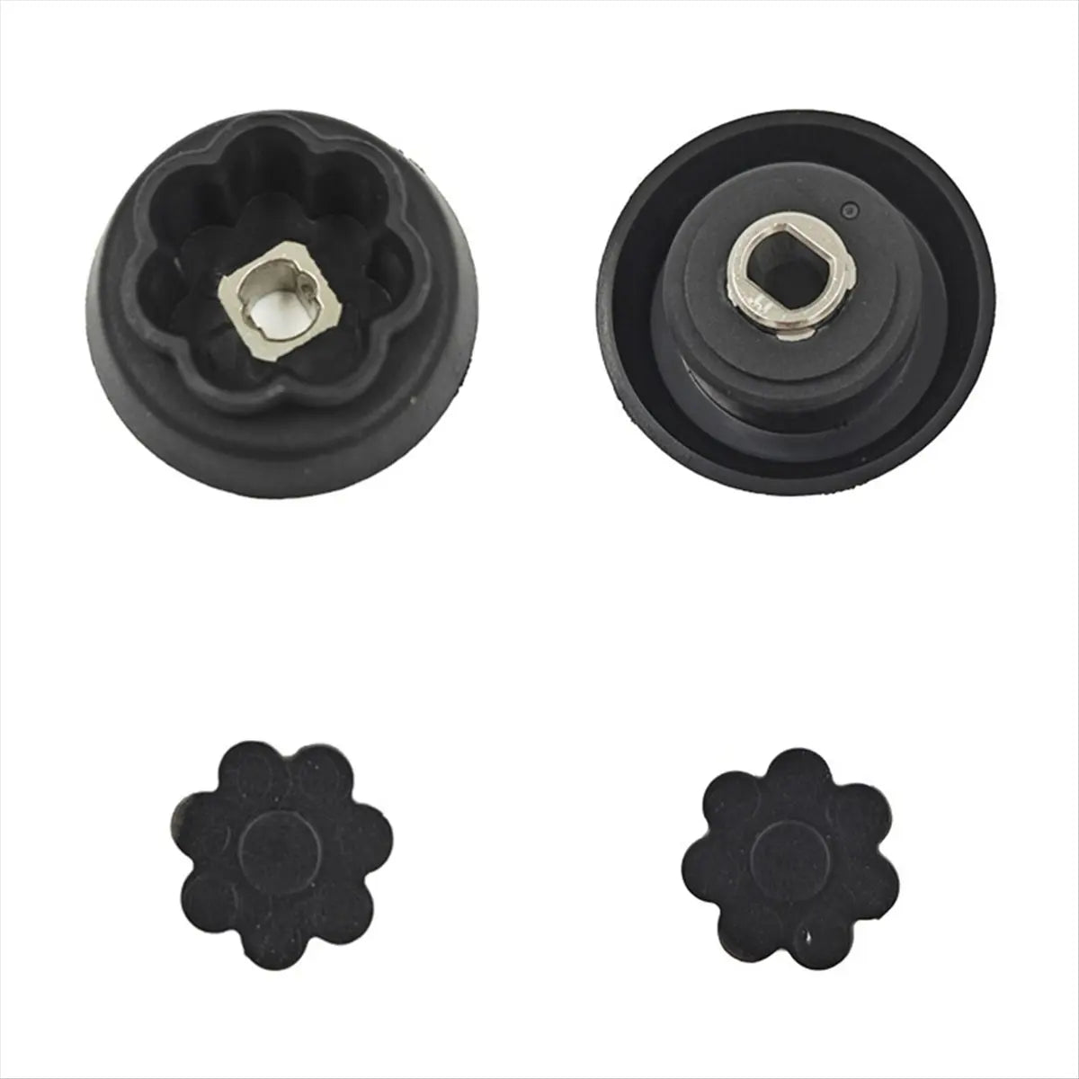 Lot de 2 accouplements avec leurs pastilles en étoile