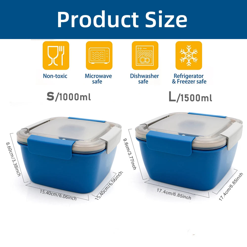 bento repas avec compartiments étanches