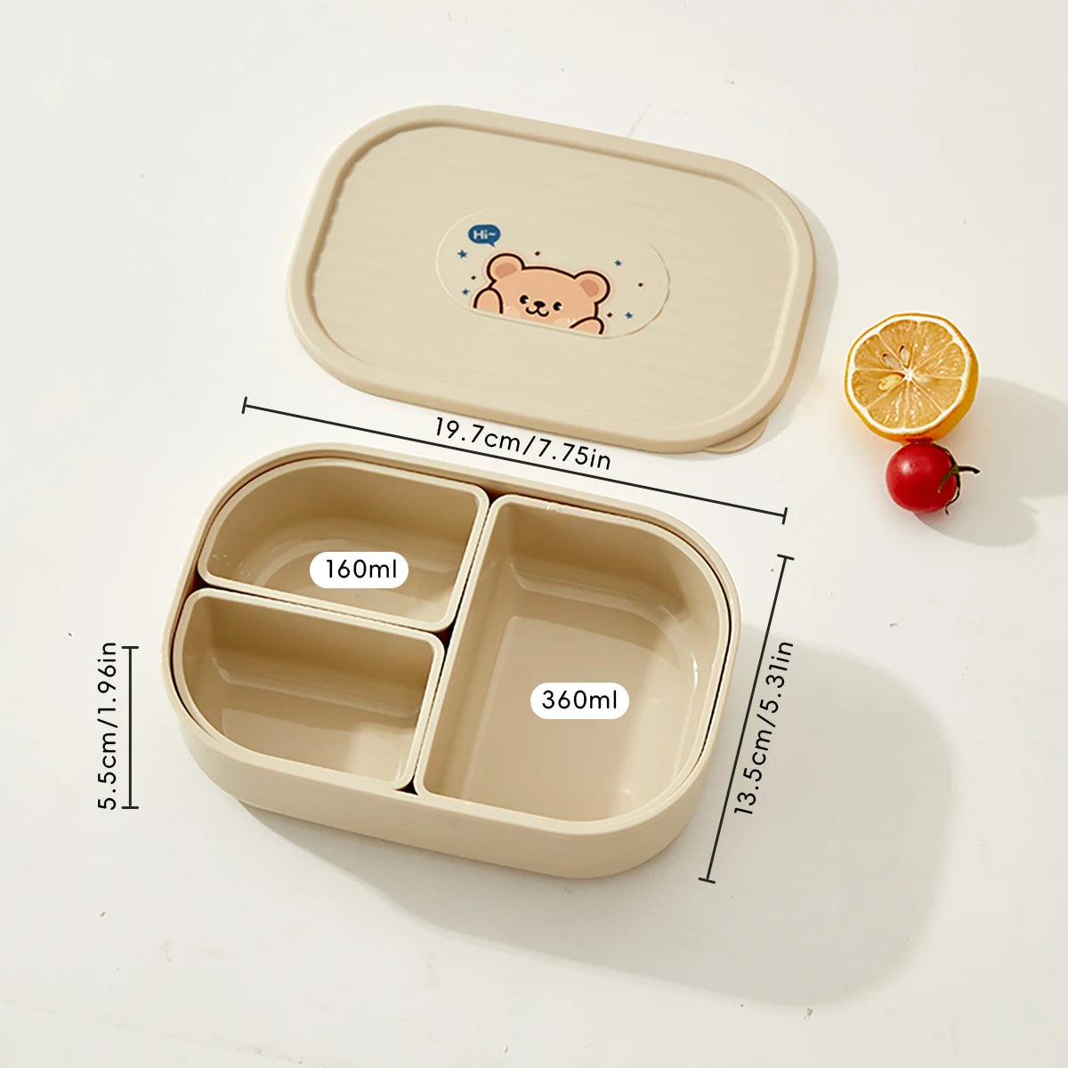 solution de rangement repas en plastique