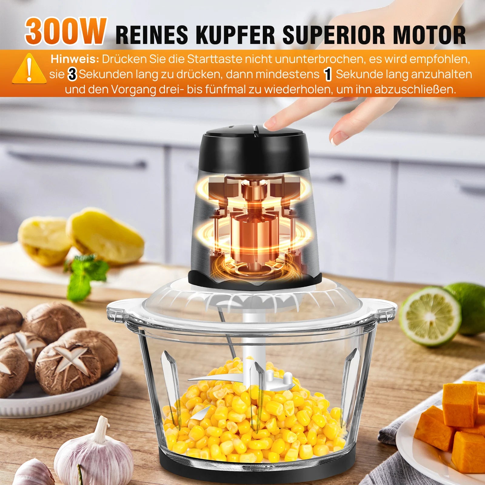 accessoire de cuisine hachoir léger et ergonomique
