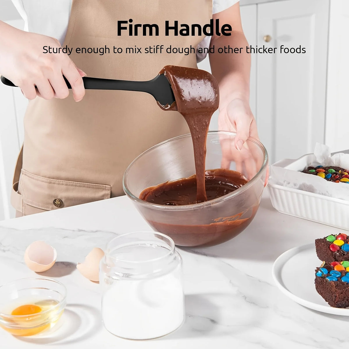 spatules de cuisson en silicone de haute qualité