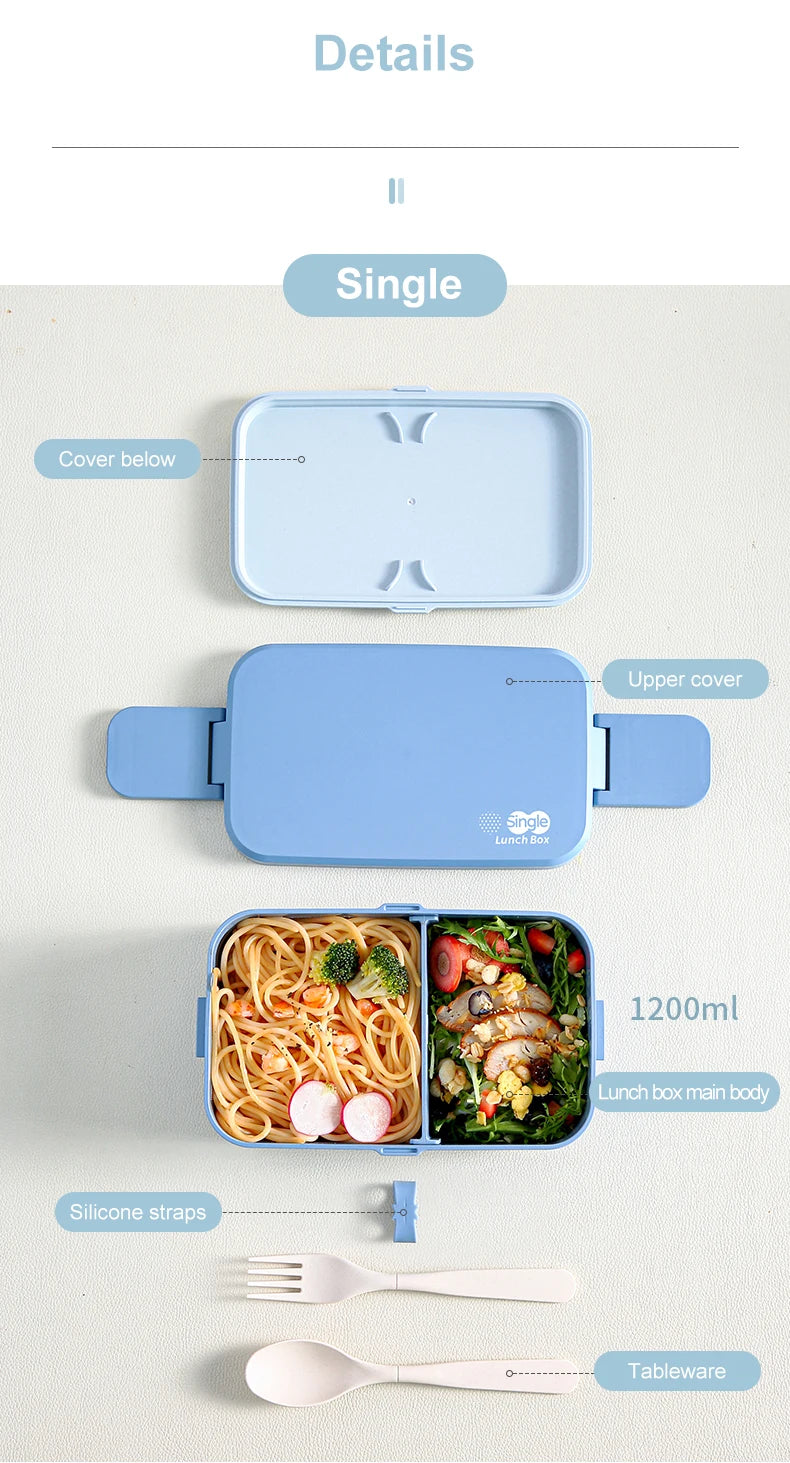 bento pratique avec matériaux sains et durables