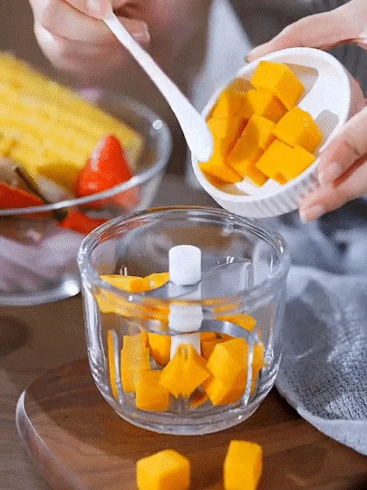 hachoir compact pour viande et légumes