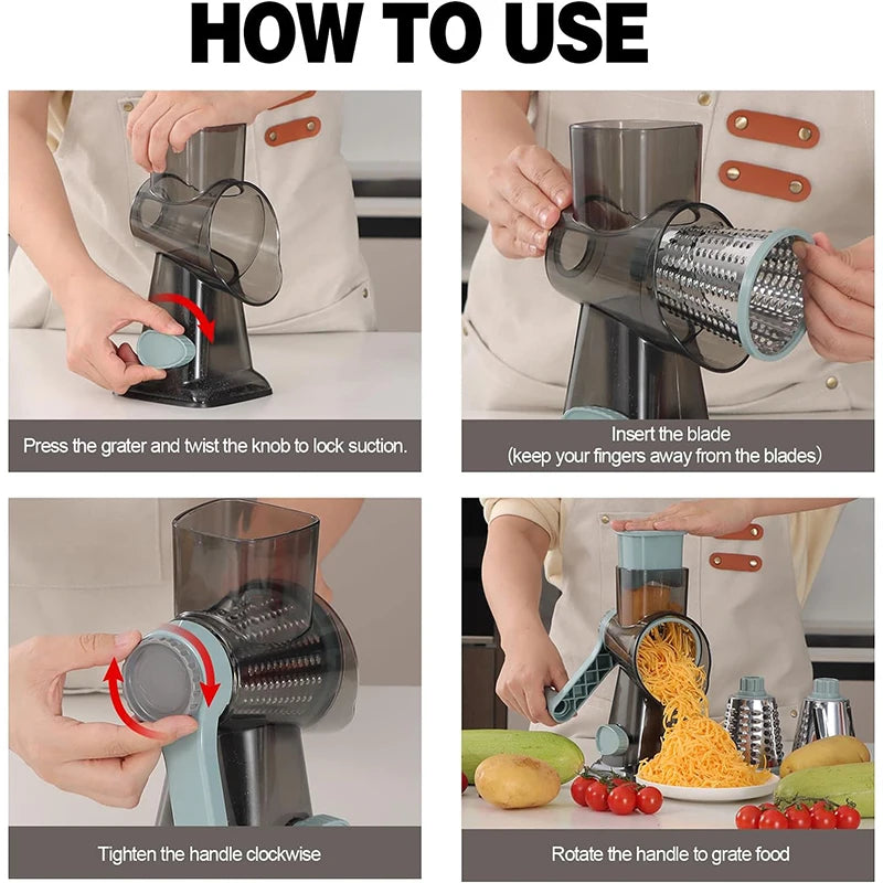 outil de cuisine pour râper et trancher