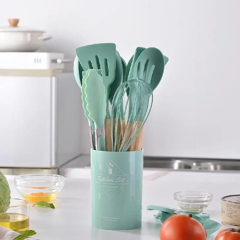 set d'ustensiles de cuisine pour chefs amateurs
