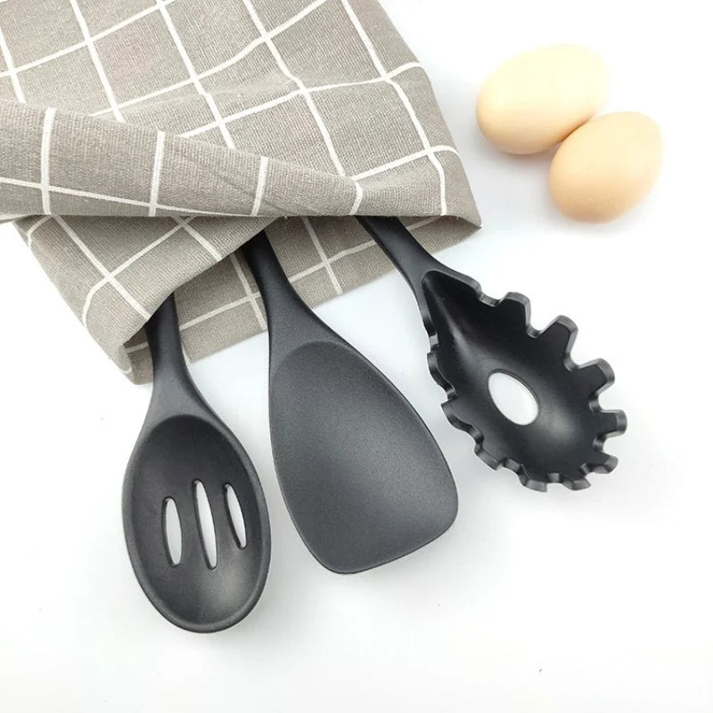 Set de 10 Ustensiles de Cuisine en Silicone Écologique et Résistant à la Chaleur