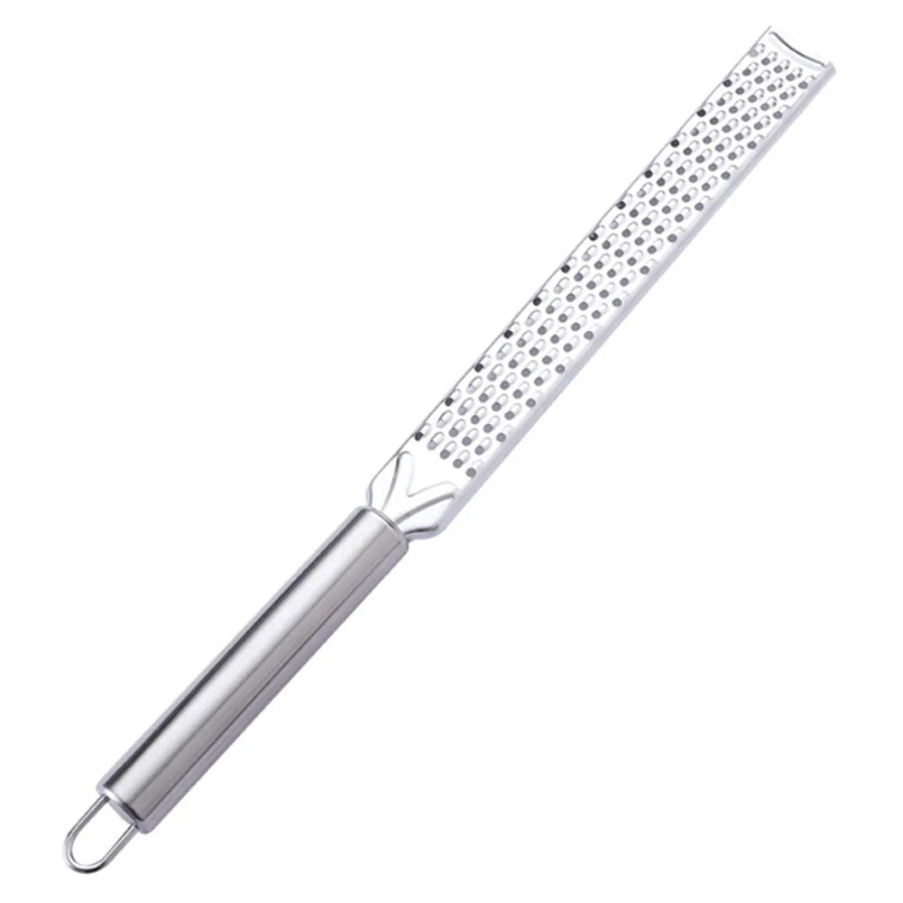 Râpe Longue en Acier Inox 20cm pour Agrumes Épices et Chocolat