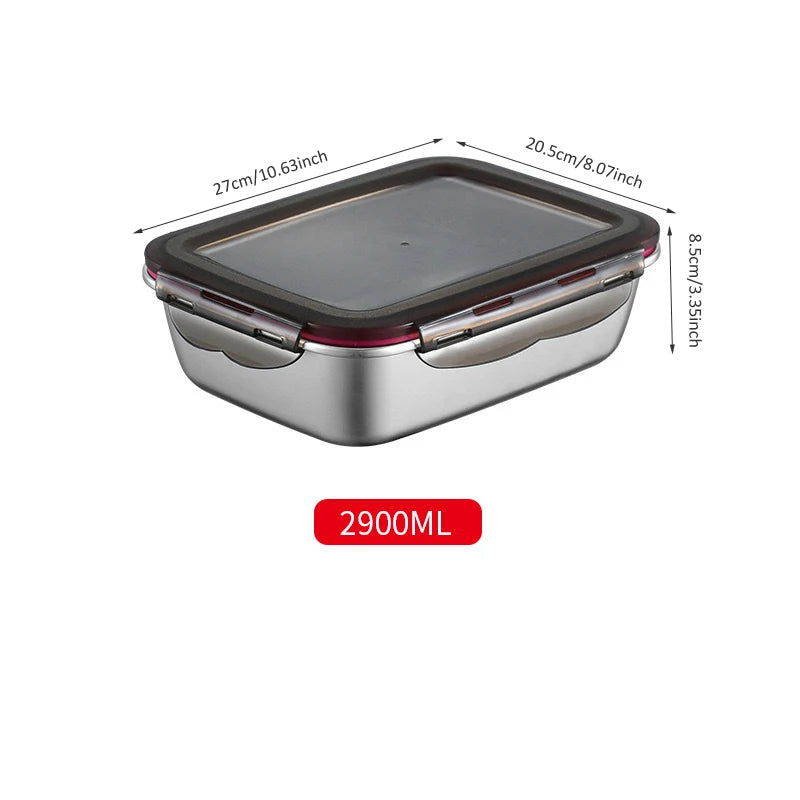 récipient étanche antidérapant inox