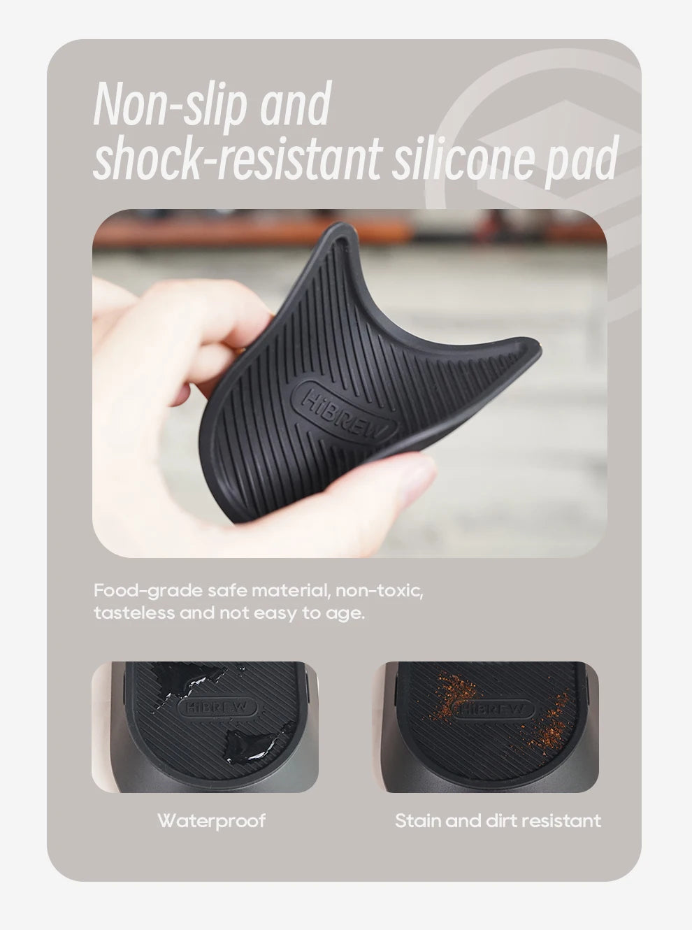 Tapis en silicone antidérapant