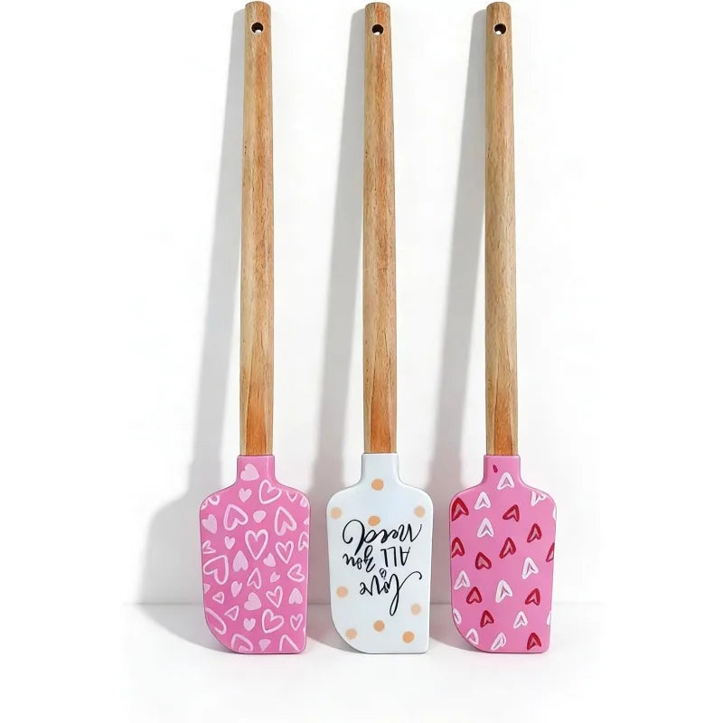 spatules de pâtisserie flexibles en silicone