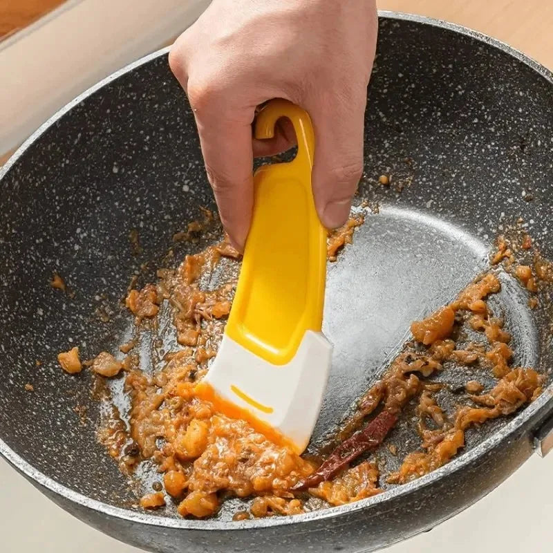 spatule en silicone colorée