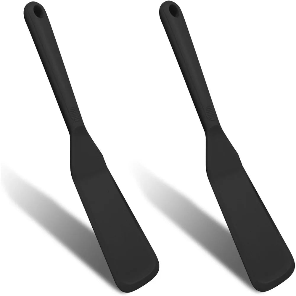 Spatule Silicone Résistante à la Chaleur pour Omelette et Crêpes