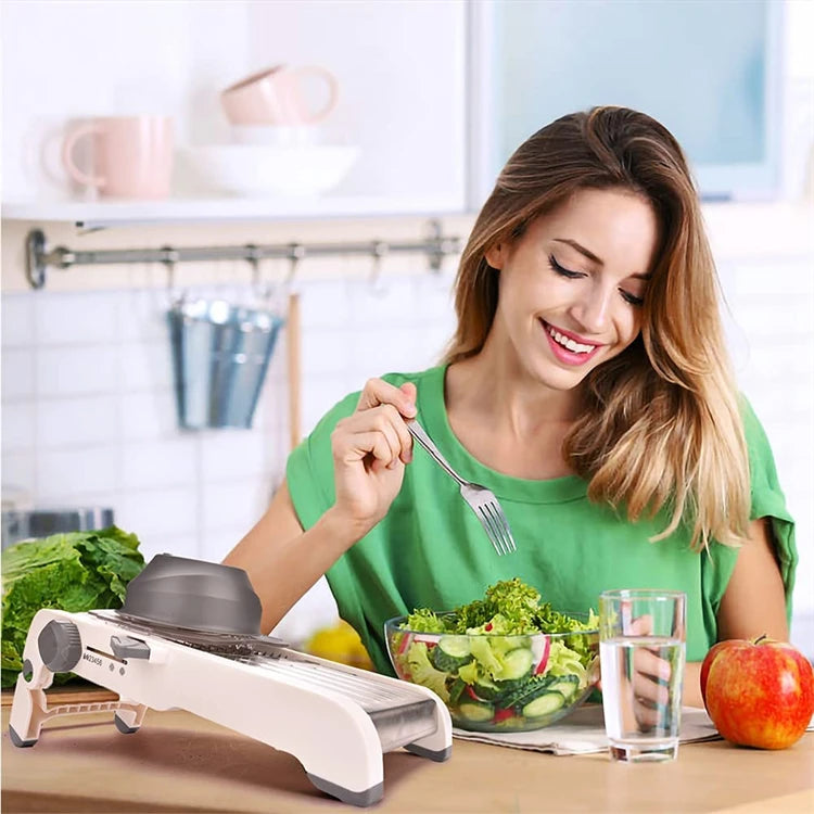 outil de cuisine mandoline en inox