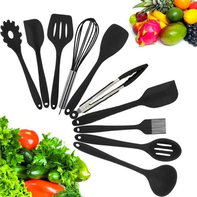 ustensiles de cuisine en silicone durable