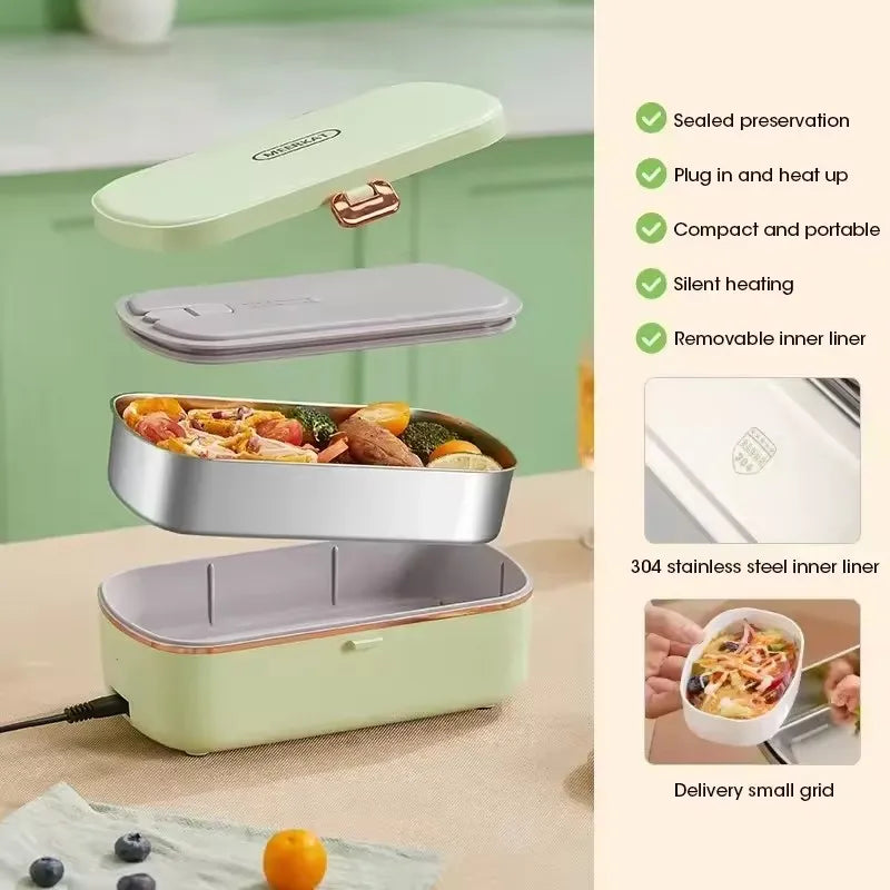 boîte en inox pour repas chaud