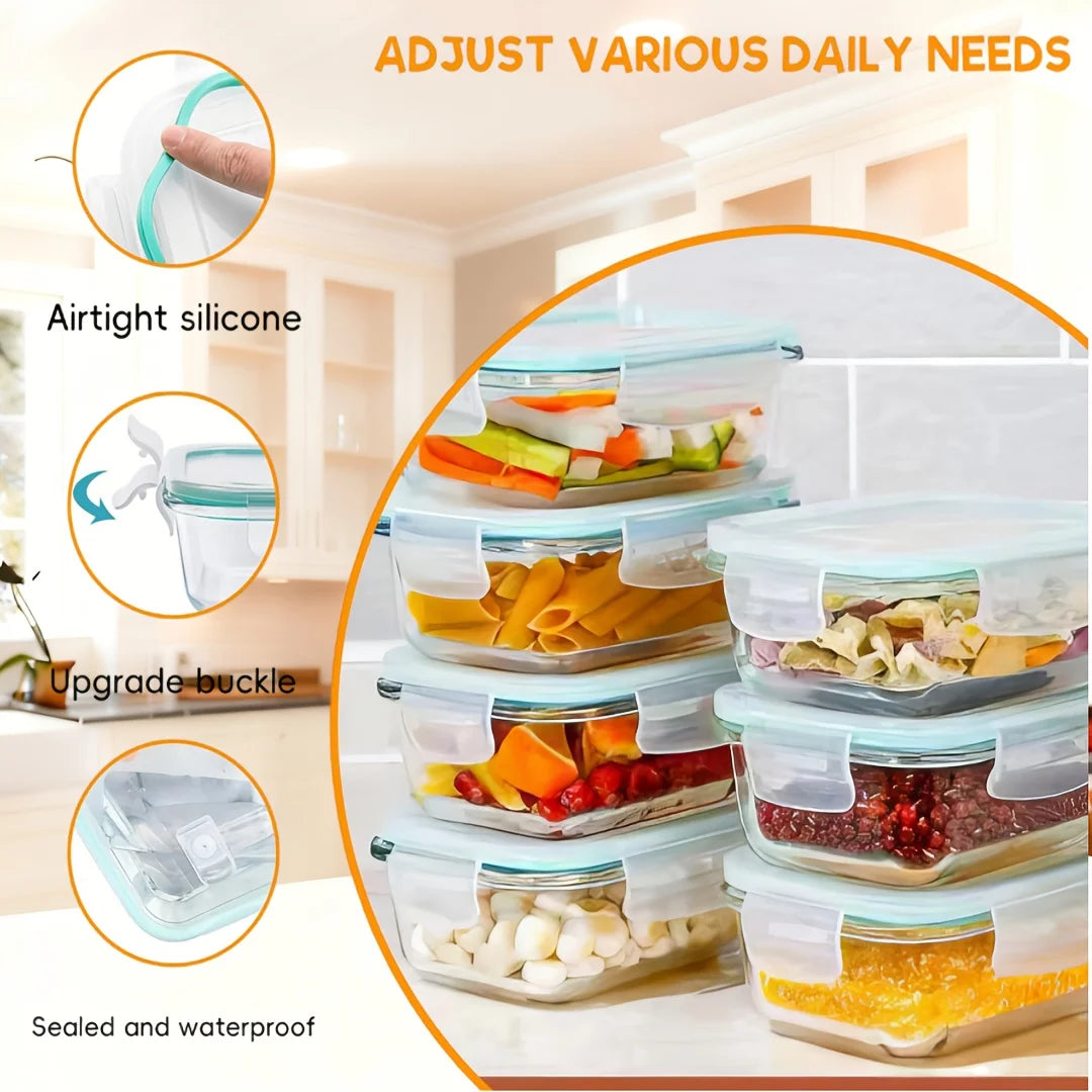 boite hermetique de cuisine verre borosilicate