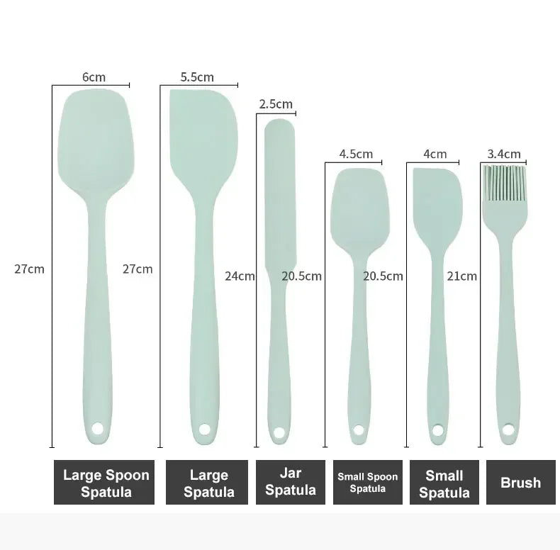 ustensiles de pâtisserie en matériau silicone