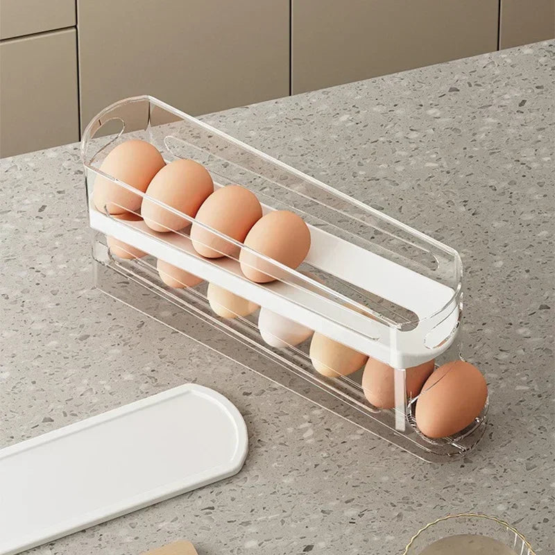 support frigo pour organiser les œufs