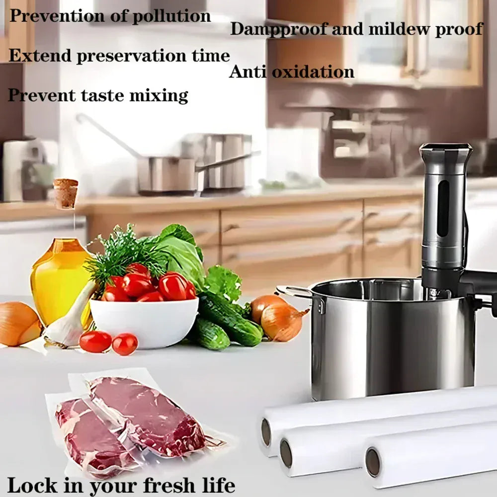 Sacs Sous Vide Alimentaire Rouleau 500 cm - BPA-Free sv
