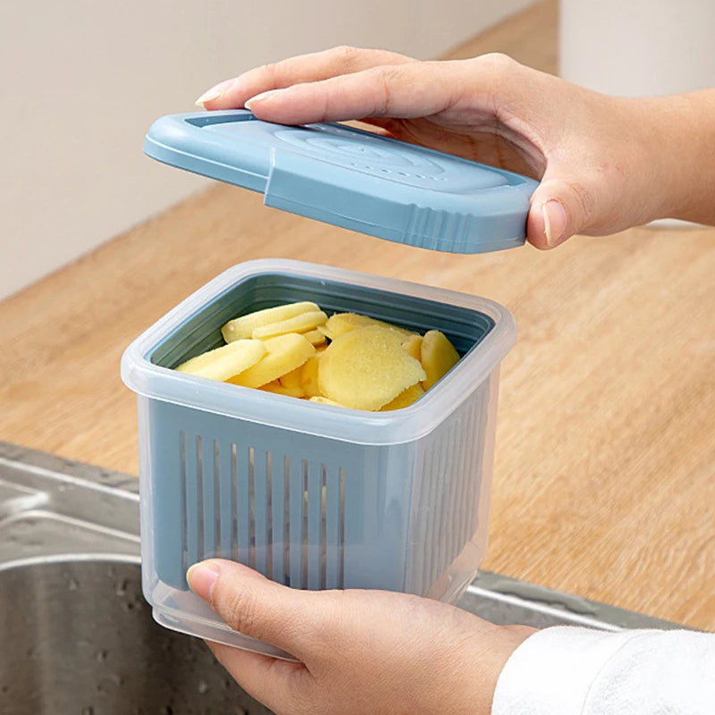bac à rangement de frigo design moderne