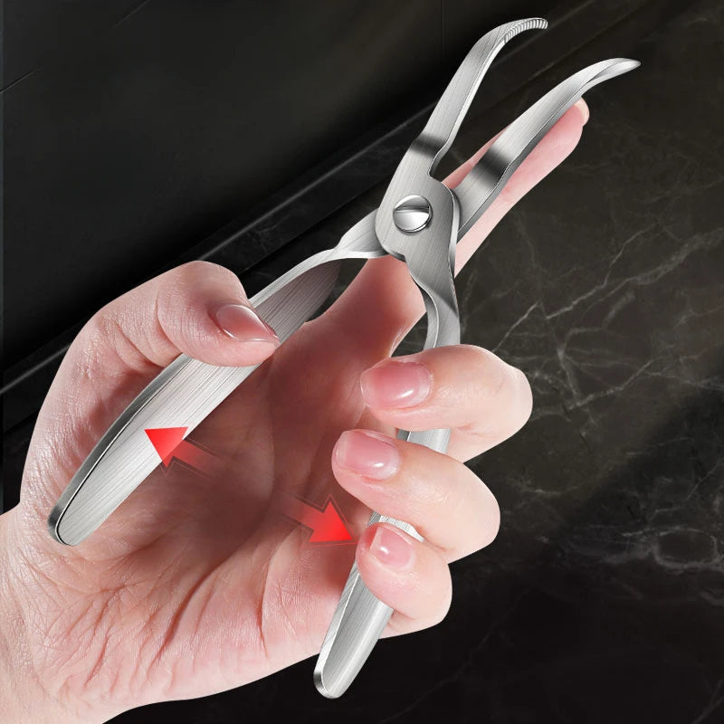 ciseaux de cuisine en acier inoxydable ergonomiques