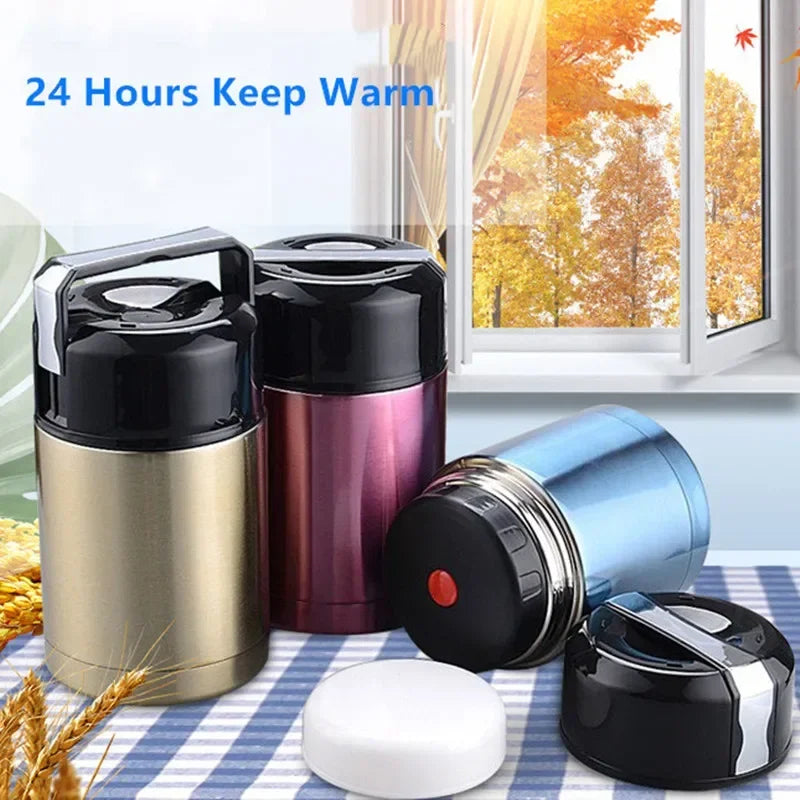 thermos pour repas avec couverts pratiques