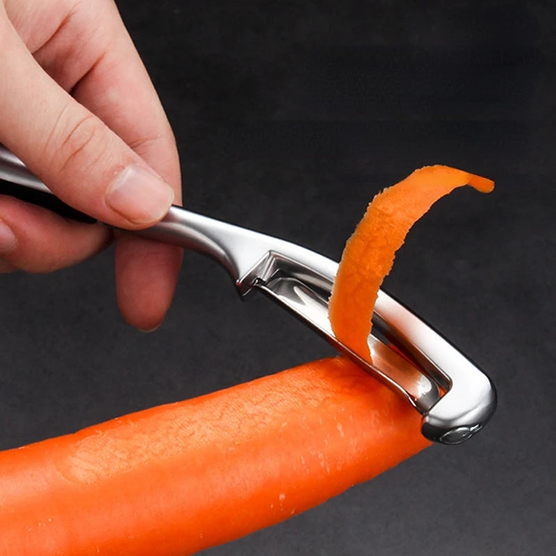 Éplucheur en Zinc Multifonctionnel | Outil de Peeling pour Légumes et Fruits