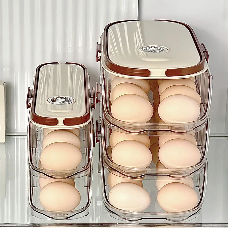 recipient pour œufs avec design ergonomique