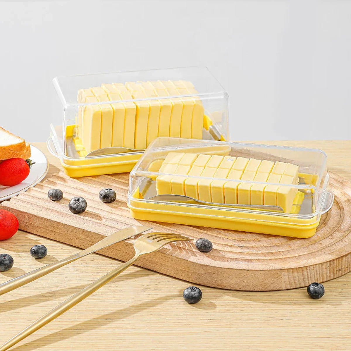 récipient hermétique pour fromages