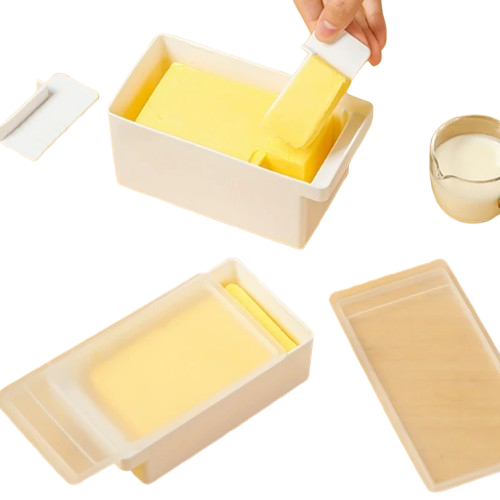 Boîte de Conservation pour Beurre avec Couteau et Couvercle | Pratique