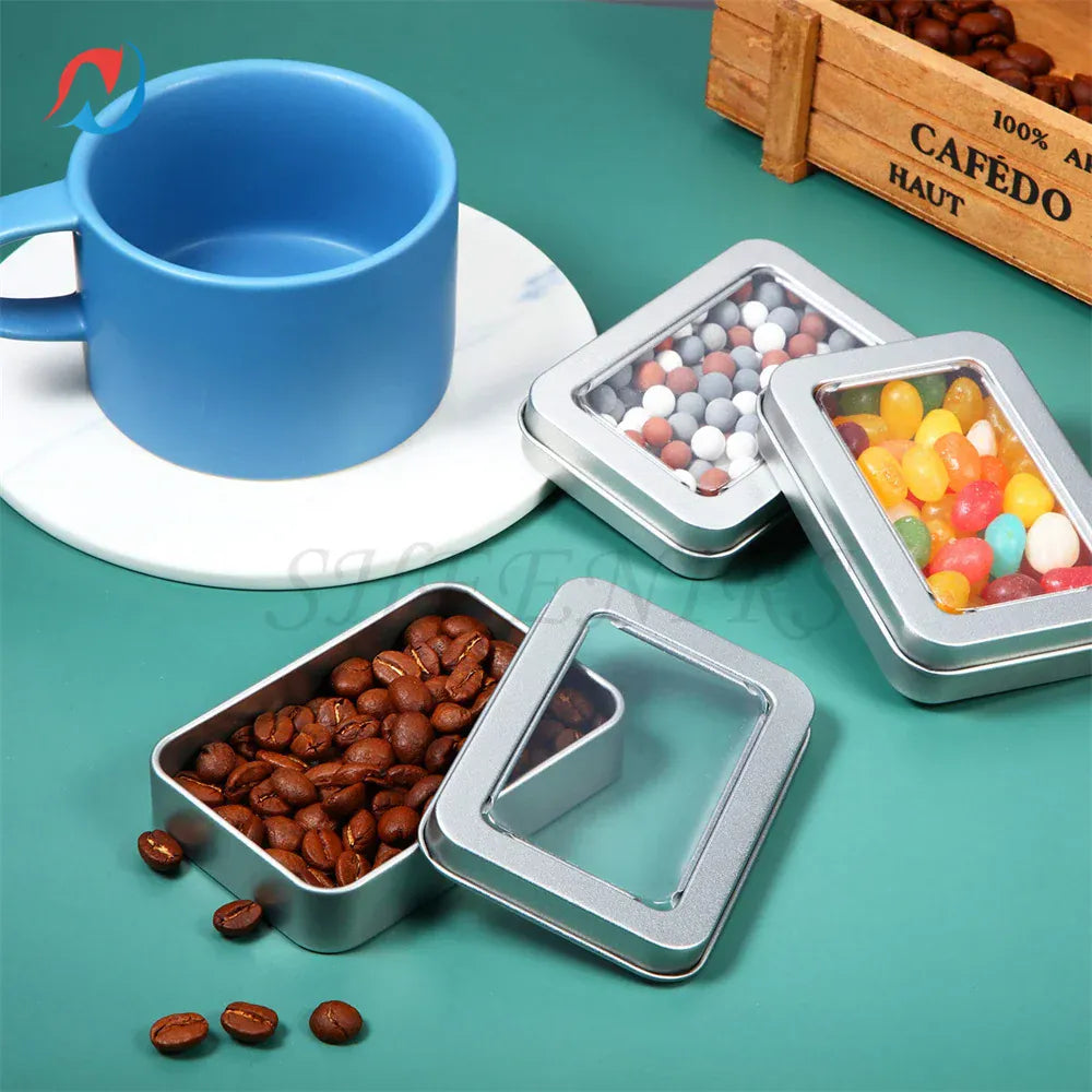 boîte de rangement pratique en métal