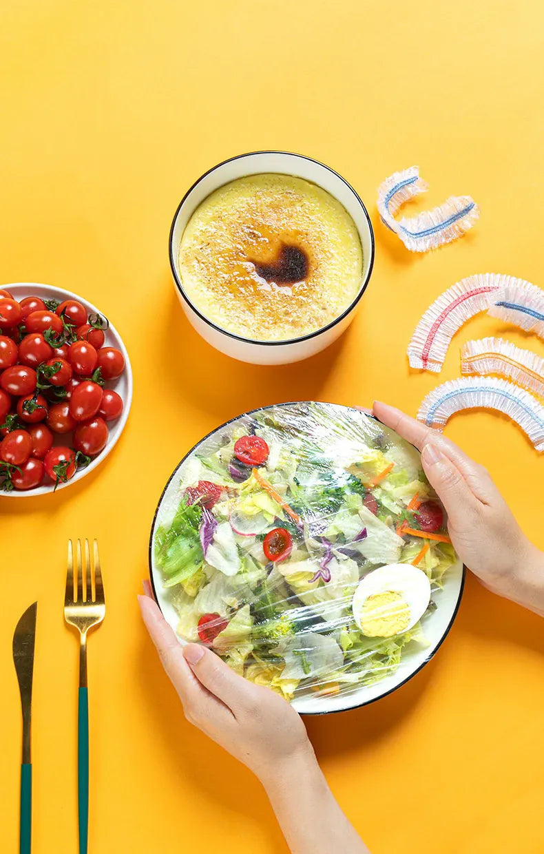 Film Alimentaire Réutilisable Coloré Transparent Lot de 1000 Pièces