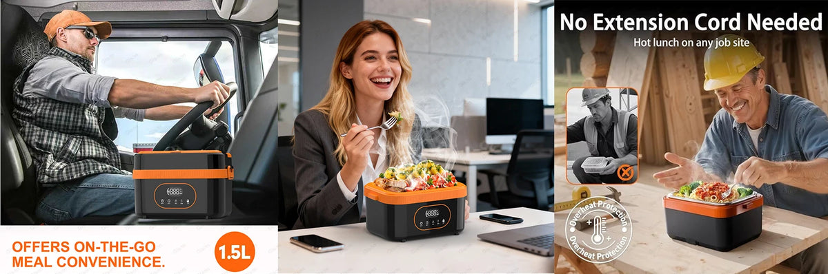 boîte à repas électrique portable
