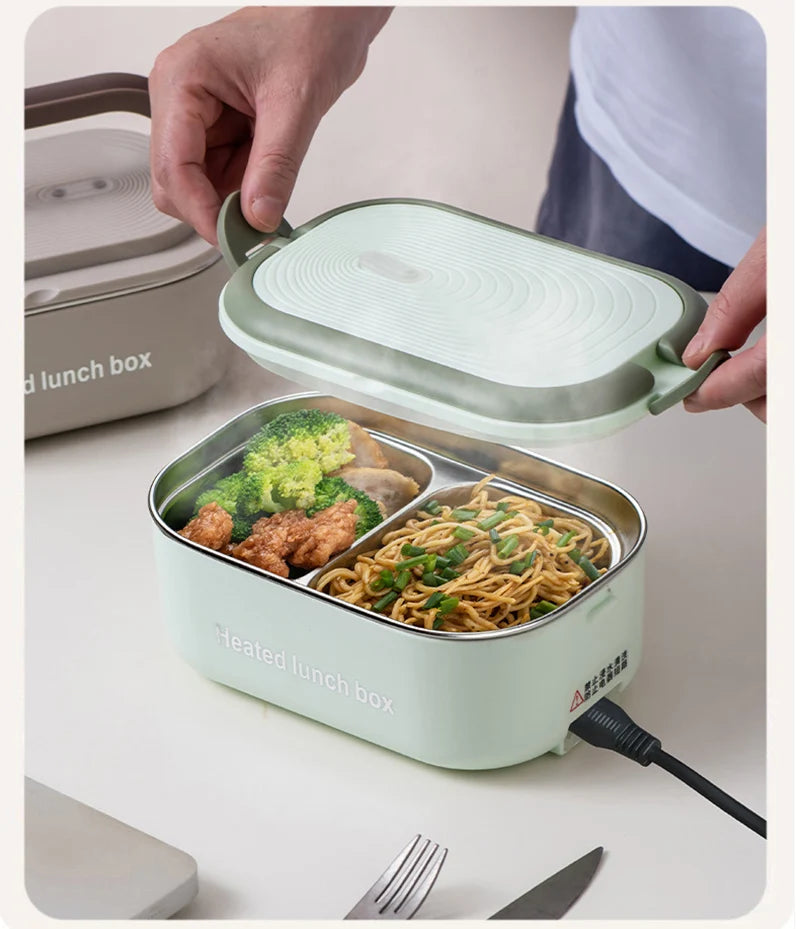 boîte repas avec fonction de réchauffage