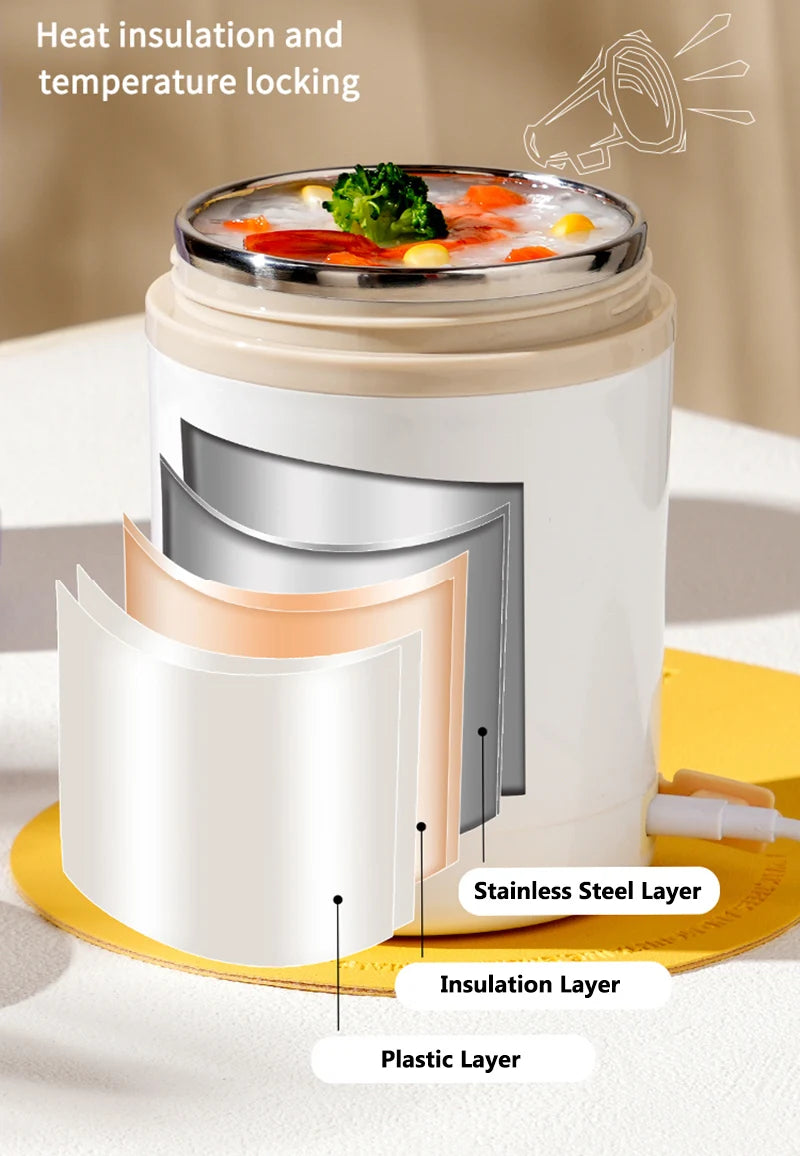 lunch box de voyage rose