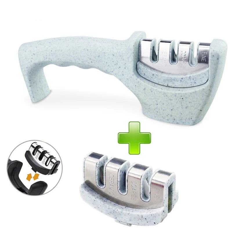 Aiguiseur de couteau 3-en-1 Marbre