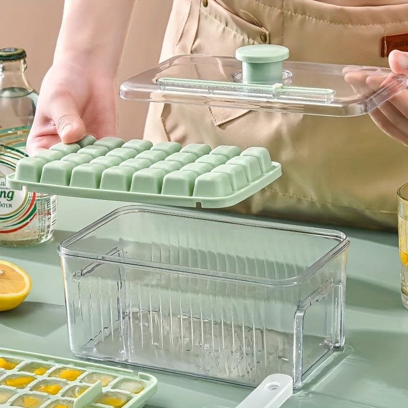 Bac à Glaçons Intelligent avec cuillère et boîte de rangement