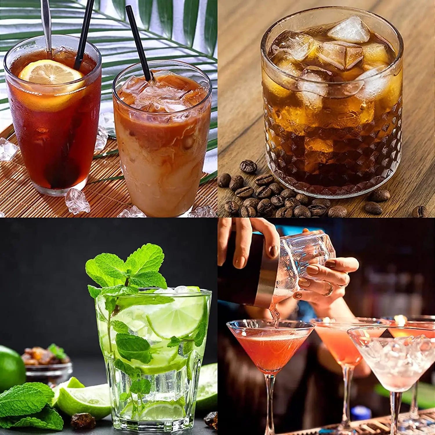 Bac à glaçons mini silicone 160 grilles - Fabrication de glaçons - Barbecue, Cocktail, Rafraîchissant