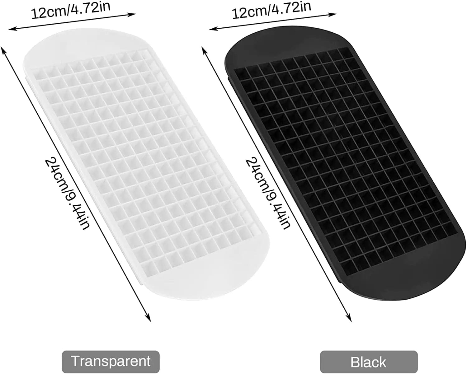 Bac à glaçons mini silicone 160 grilles - Fabrication de glaçons - Barbecue, Cocktail, Rafraîchissant